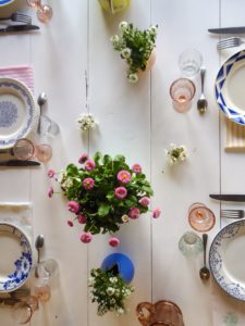 inspiration chemin de table mariage champêtre